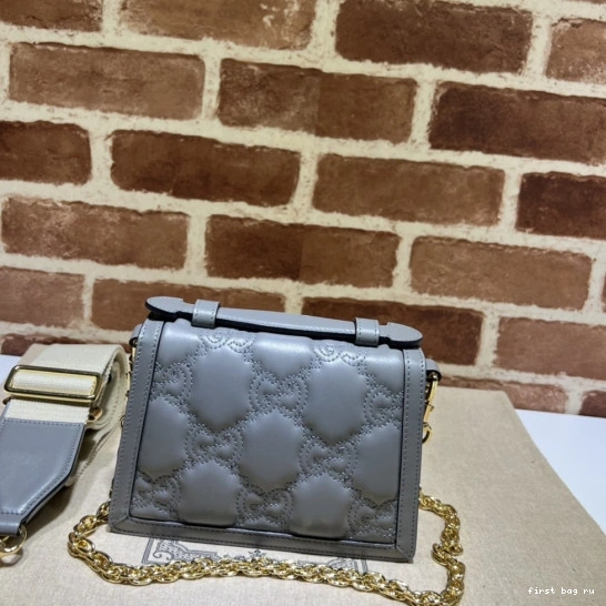 First bag ru HANDLE TOP MATELASSÉ BAG GG SMALL GUCCI 0721